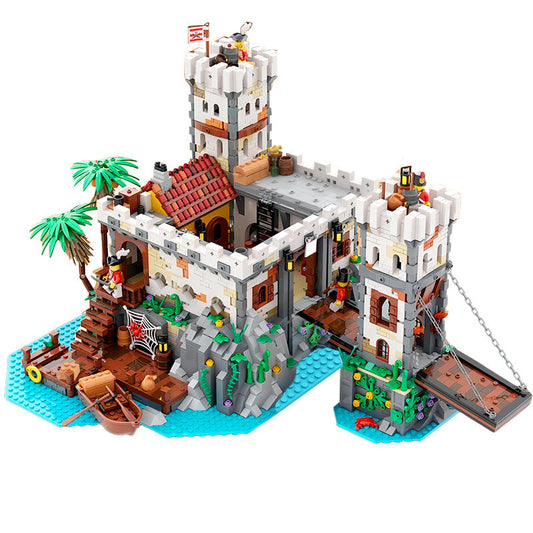 Imperial Fortress Building Kit | LEGO-Compatible MOC - 1