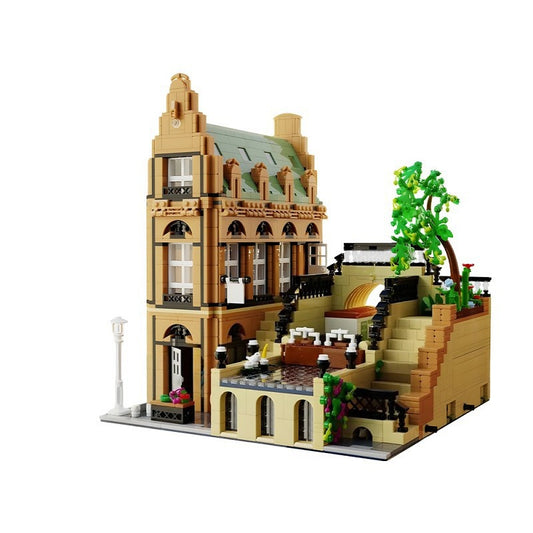 Industrial Canal Lock Modular Building Kit | LEGO-Compatible MOC - 1