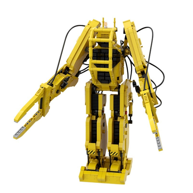 Industrial Cargo Power Exo-Suit Mech MOC Building Kit | Robot Model - 1