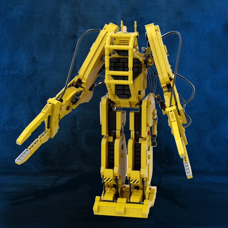 Industrial Cargo Power Exo-Suit Mech MOC Building Kit | Robot Model - 4
