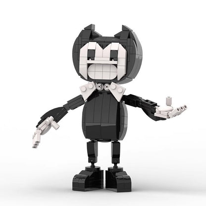 Ink Demon Cartoon Horror Building Kit | LEGO-Compatible MOC - 1
