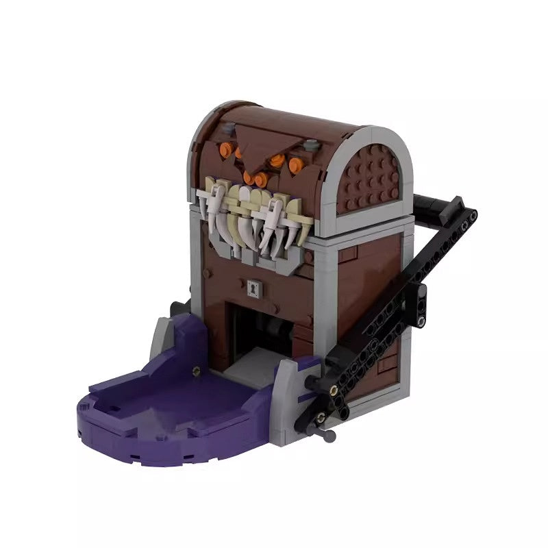 Interactive Mimic Dice Tower Building Kit | LEGO-Compatible MOC - 5