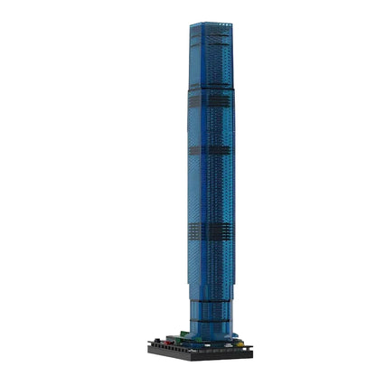 International Commerce Center Hong Kong ICC Skyscraper Building Kit | LEGO-Compatible MOC - 1