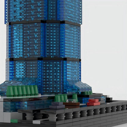 International Commerce Center Hong Kong Skyscraper MOC Building Kit - 4