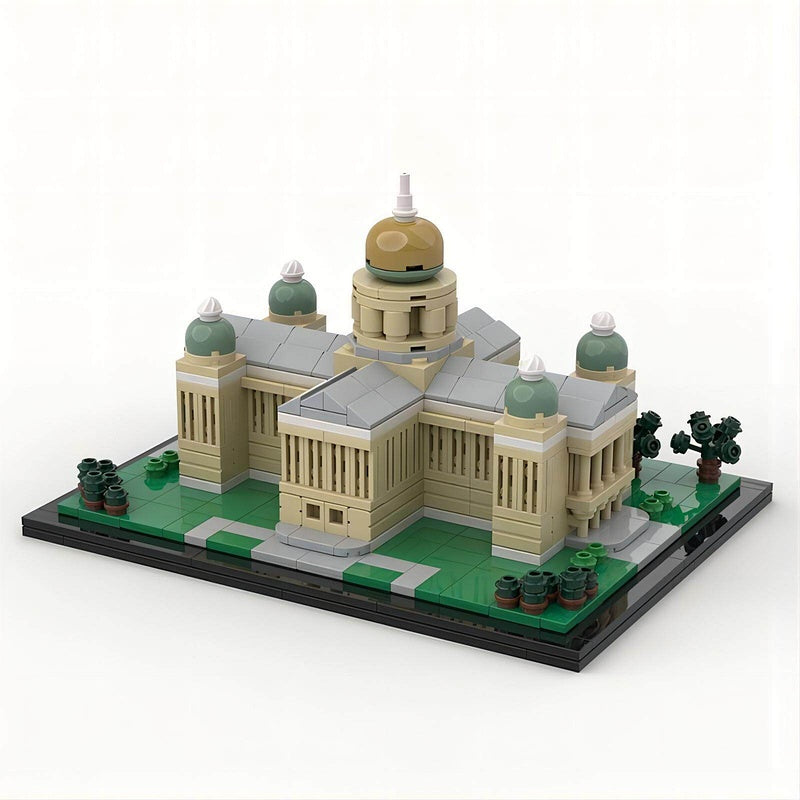 Iowa State Capitol Des Moines Building Kit | LEGO-Compatible MOC - 2