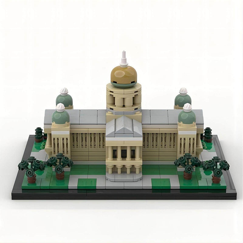 Iowa State Capitol MOC Building Kit | US Civic Landmark Architecture Model - 1