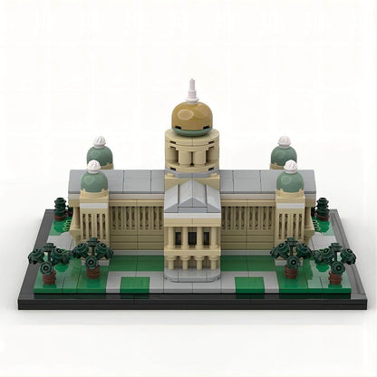 Iowa State Capitol MOC Building Kit | US Civic Landmark Architecture Model - 1