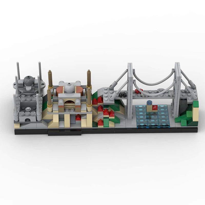Istanbul Skyline MOC Building Kit | Historic City Architecture Display Model - 5