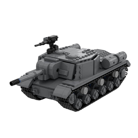 ISU-152 Assault Gun Building Kit | LEGO-Compatible MOC - 1