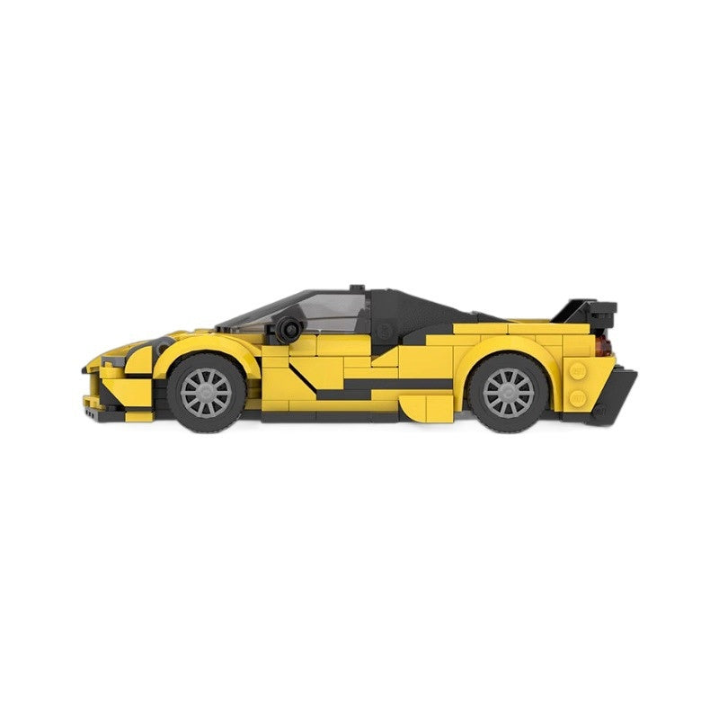 Italian 4XX Siracusa Aggressive Styling Custom Sports Car Building Kit | LEGO-Compatible MOC - 4