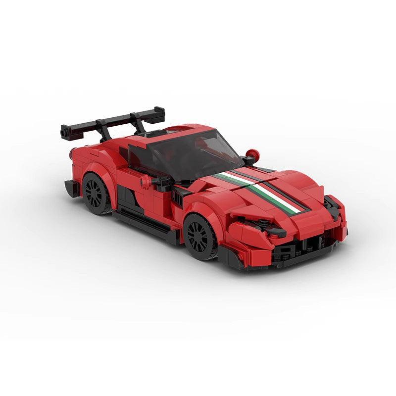 Italian 812 Supercar Building Kit | LEGO-Compatible MOC - 1