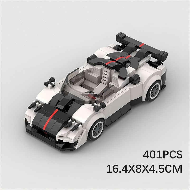 Italian C12 Hypercar MOC Building Kit | Speed Racing Car Model - 6