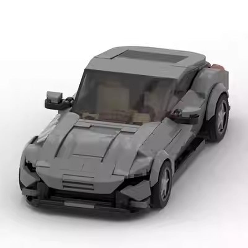 Italian GT Coupe V8 Sports Car Building Kit | 8-Stud Compatible MOC - 1