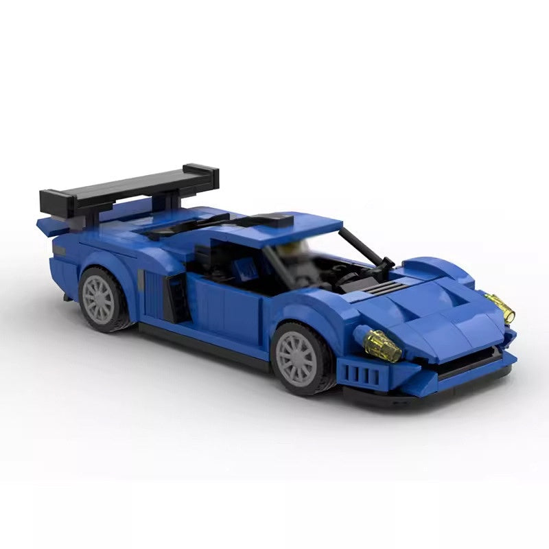 Italian GT Track Hypercar Building Kit | 8-Stud Wide LEGO-Compatible MOC - 3