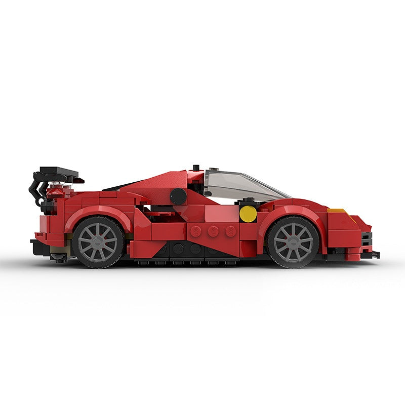 Italian GT3 Endurance Race Car Building Kit | LEGO-Compatible MOC - 1