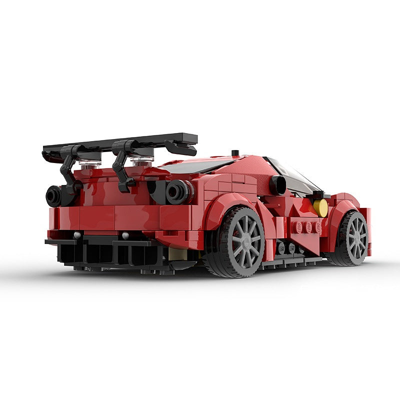 Italian GT3 Endurance Race Car Building Kit | LEGO-Compatible MOC - 3