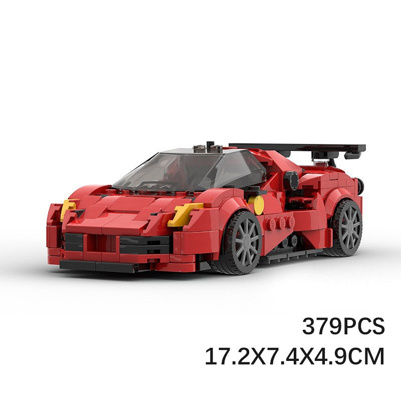 Italian GT3 Endurance Race Car Building Kit | LEGO-Compatible MOC - 5