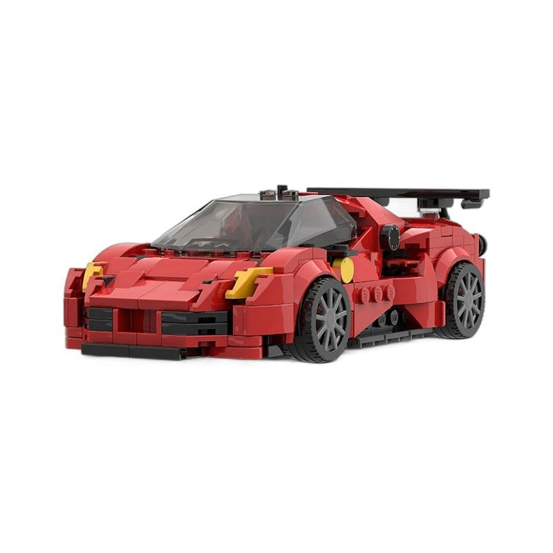 Italian GT3 Endurance Racing Car MOC Building Kit | Track Vehicle Model - 4