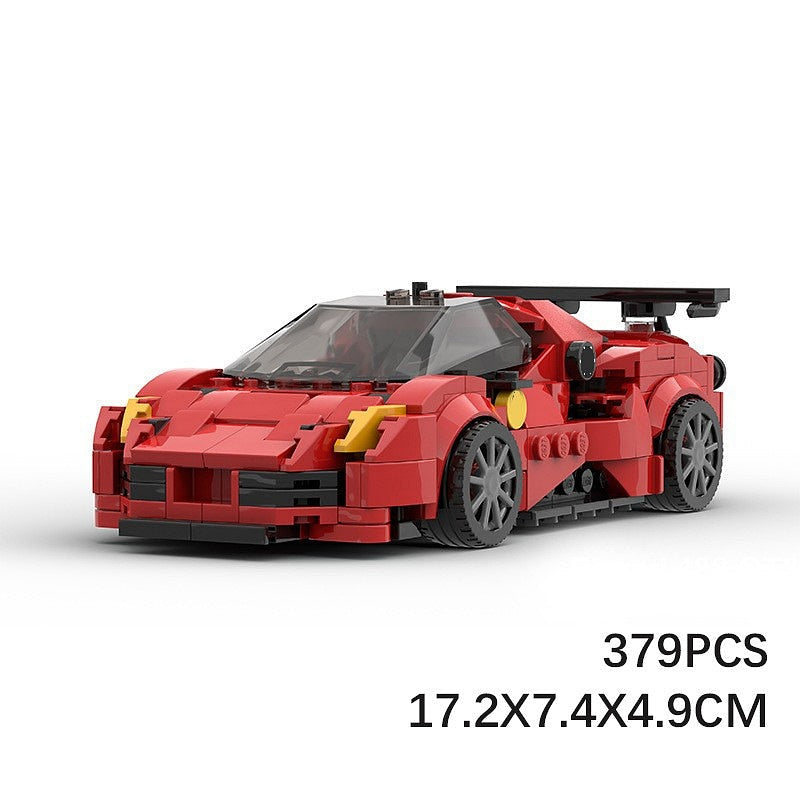 Italian GT3 Endurance Racing Car MOC Building Kit | Track Vehicle Model - 8