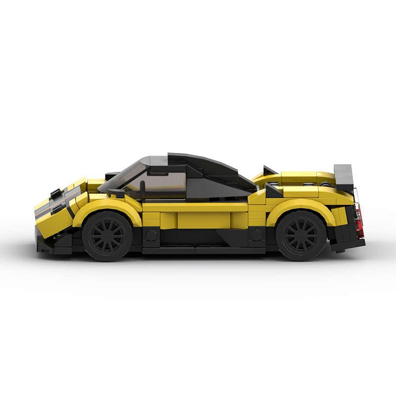 Italian Limited Edition V12 Hypercar Building Kit | LEGO-Compatible MOC - 3