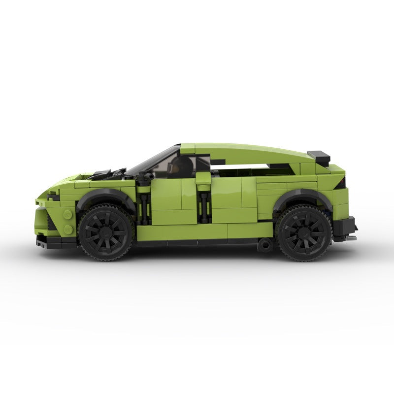 Italian Luxury SUV and Supercar Trailer Building Kit | LEGO-Compatible MOC - 4