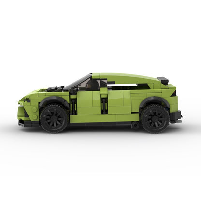 Italian Luxury SUV and Supercar Trailer Building Kit | LEGO-Compatible MOC - 4