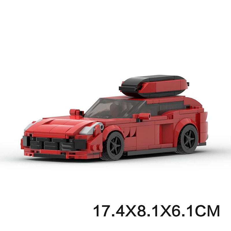 Italian Luxury V12 GT Sports Car Building Kit | LEGO-Compatible MOC - 6