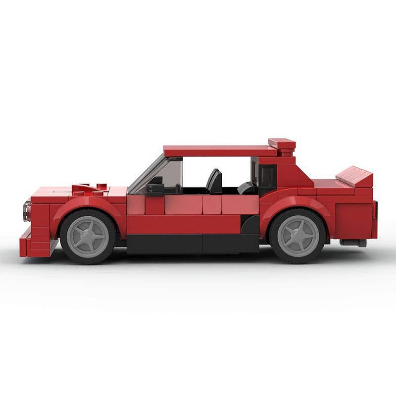 Italian Rally 131 Retro Racer MOC Building Kit | Classic Racing Car Model - 3