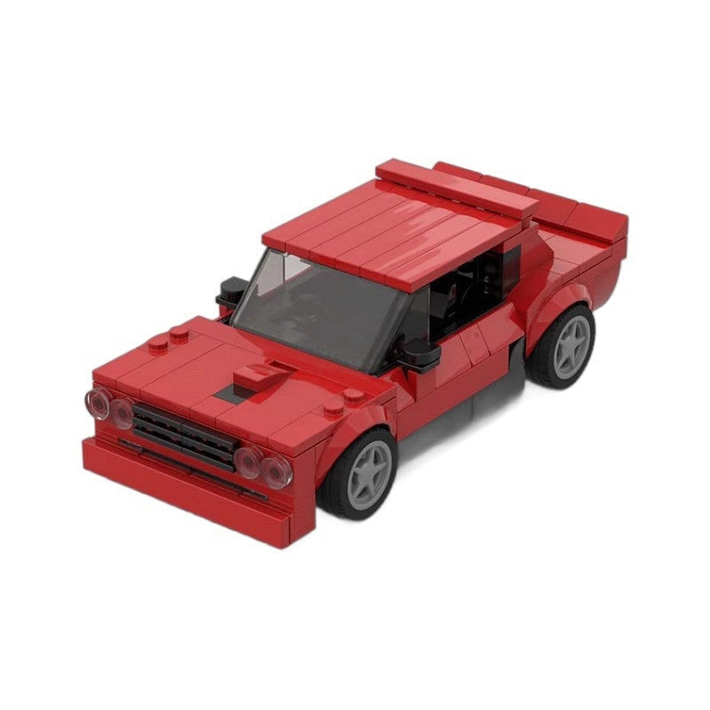 Italian Rally 131 Retro Racer MOC Building Kit | Classic Racing Car Model - 5