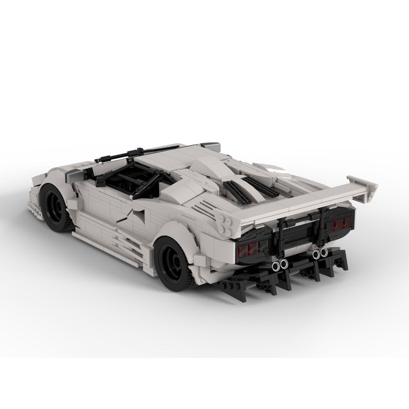 Italian Supercar Liberty Walk Style Building Kit - 2