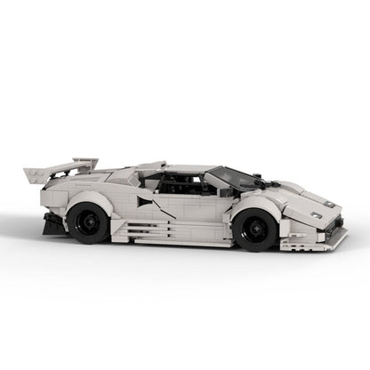 Italian Supercar Liberty Walk Style Building Kit - 4