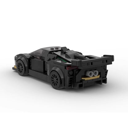 Italian V10 Super Trofeo Track Supercar Building Kit | LEGO-Compatible MOC - 4