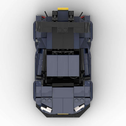 Italian V10 Widebody Supercar Building Kit | LEGO-Compatible MOC - 2