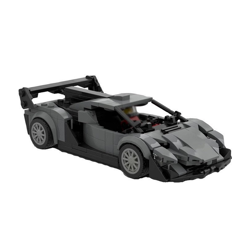 Italian V12 Arrowhead Hypercar Building Kit | 8-WideLEGO-Compatible MOC - 2