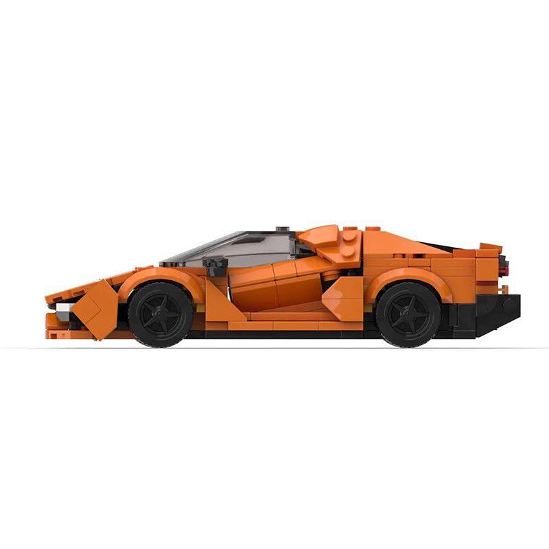 Italian V12 Hybrid Double Clutch Supercar Building Kit | LEGO-Compatible MOC - 2
