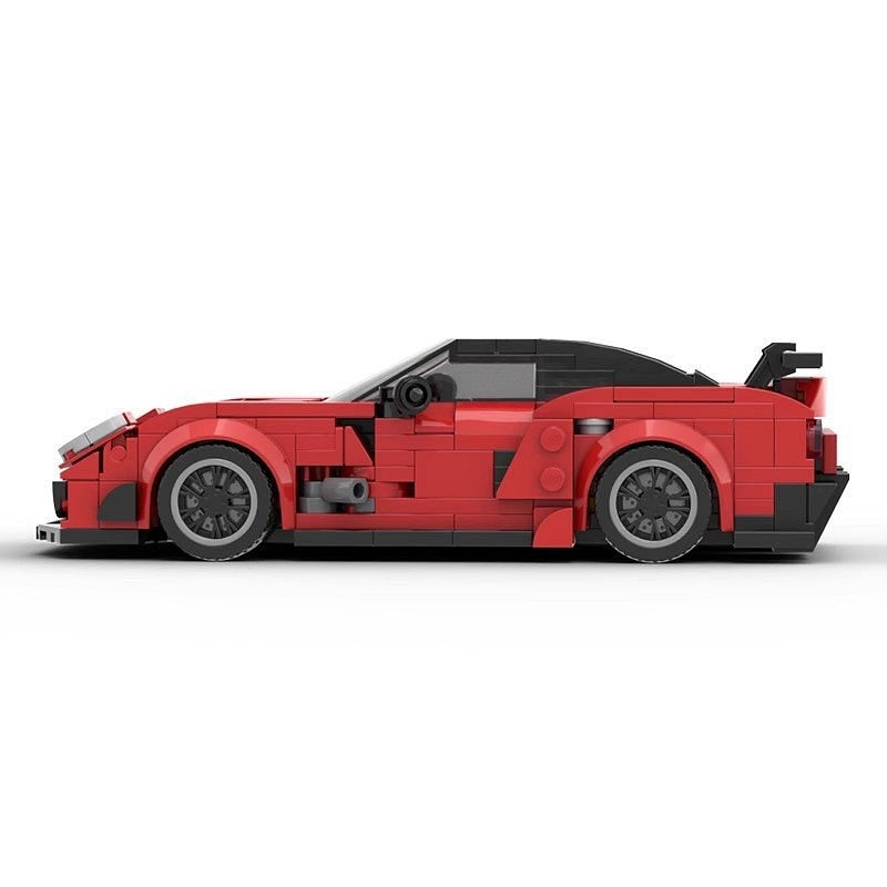 Italian V12 Track Evolution MOC Racing Car Building Kit | Supercar Model - 4
