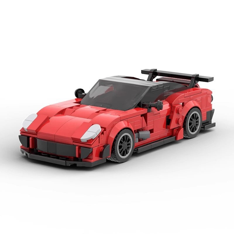 Italian V12 Track Evolution Racing Car Building Kit | LEGO-Compatible MOC - 1
