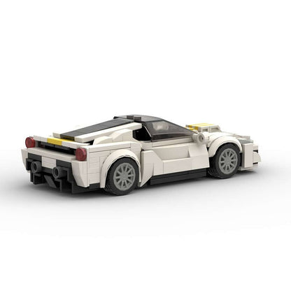 Italian V8 Performance Sports Car MOC Building Kit | Racing Vehicle Model - 7