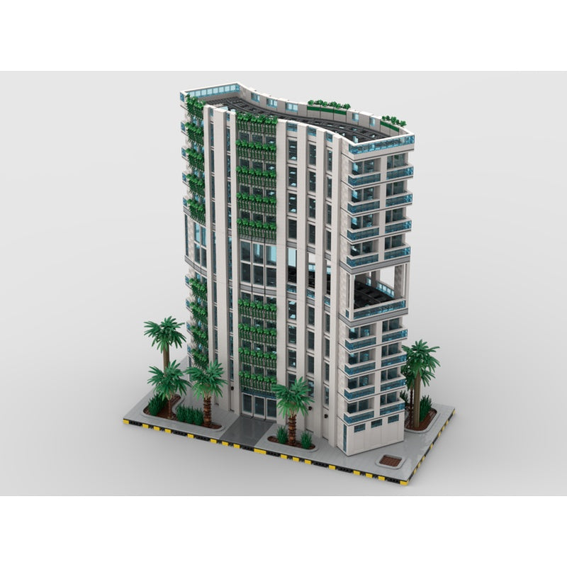 Ivy Towers Vertical Garden High-Rise MOC Building Kit - 1