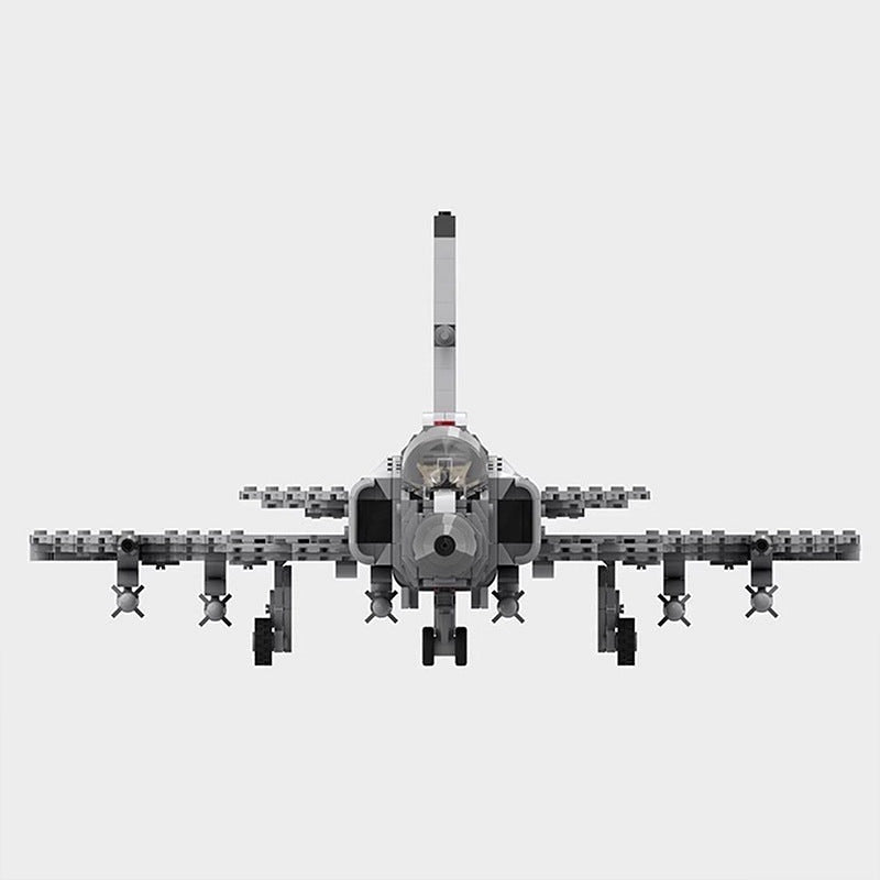 JA & AJ-37 Viggen Fighter Jet MOC Building Kit - 5