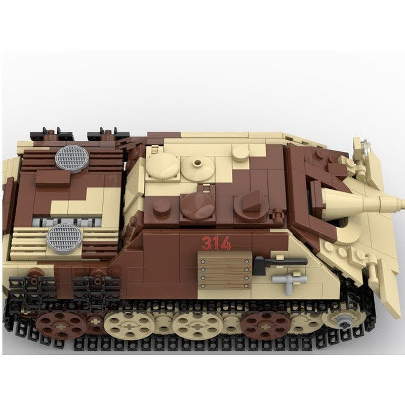 Jagdpanther MOC Tank Destroyer Building Kit | 1:35 scale WWII Vehicle - 2