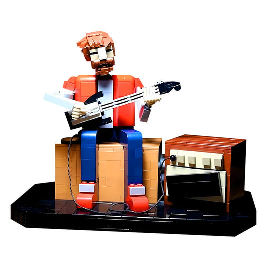 Jam Session MOC Building Kit | Music Performance Scene Display Model - 1