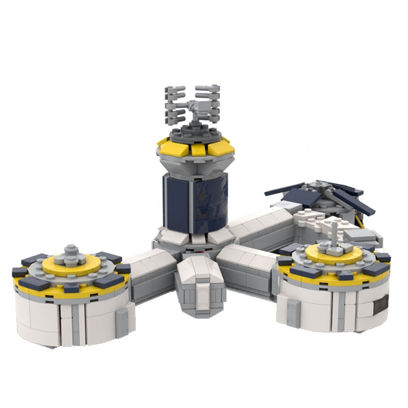 Jamestown Lunar Base MOC Building Kit | Futuristic Space Habitat Model - 1