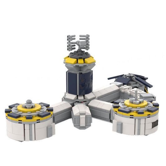 Jamestown Lunar Base MOC Building Kit | Futuristic Space Habitat Model - 1