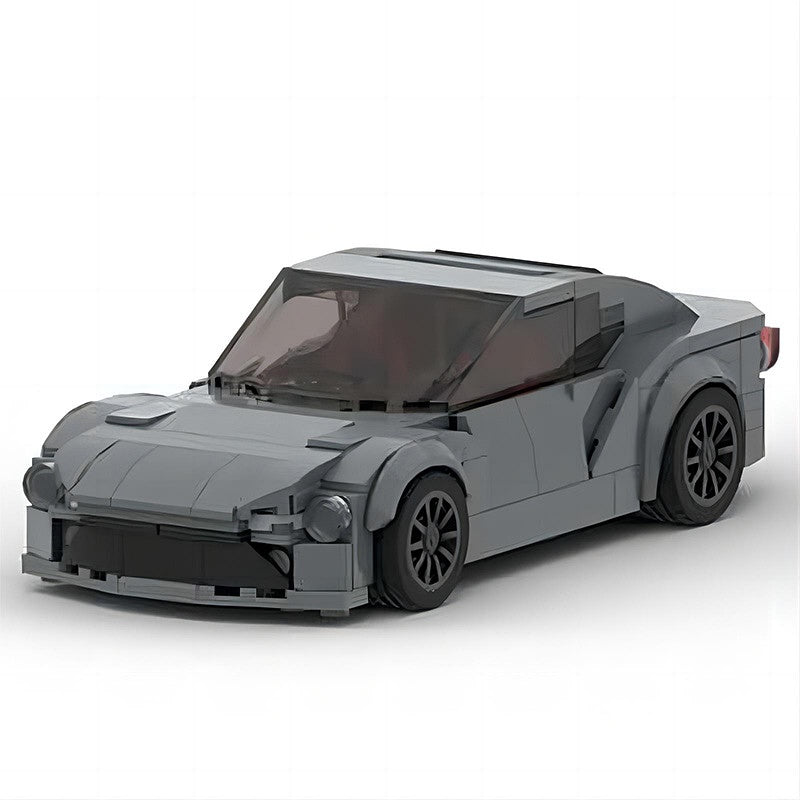 Japanese 86 Retro Sports Coupe Building Kit | LEGO-Compatible MOC - 1