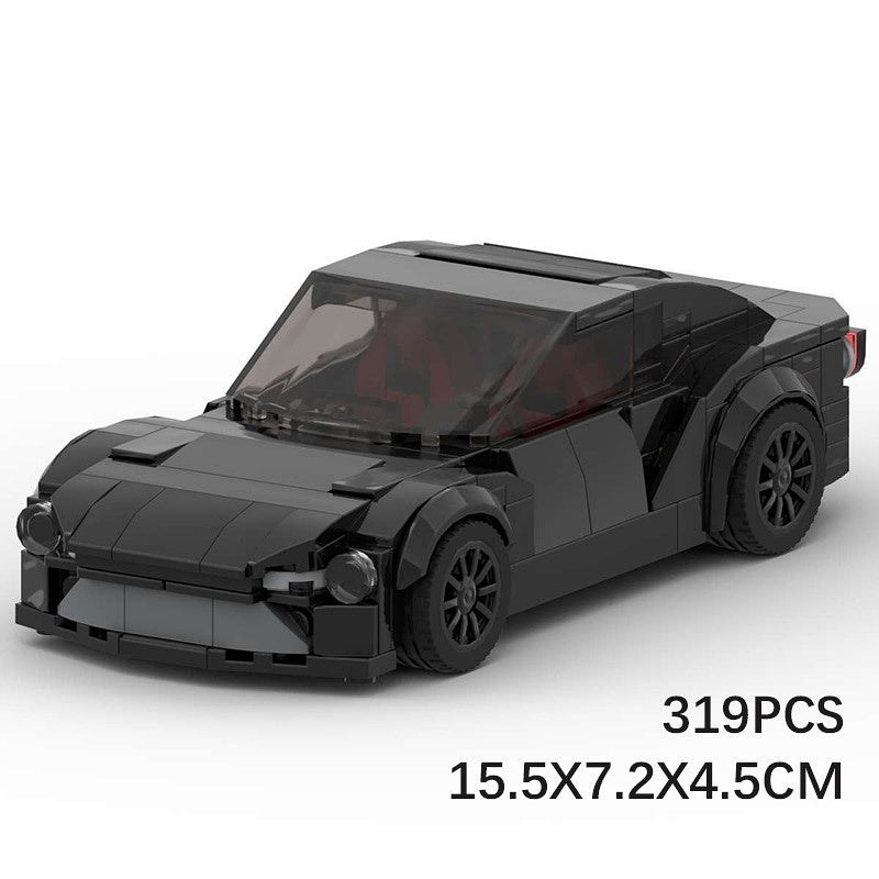 Japanese 86 Retro Sports Coupe Building Kit | LEGO-Compatible MOC - 8