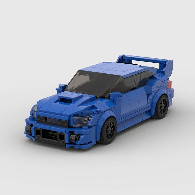 Japanese AWD Sports Sedan MOC Building Kit | Vehicle Model - 5