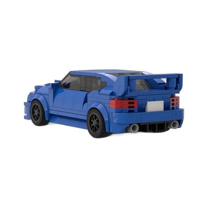 Japanese AWD Sports Sedan MOC Building Kit | Vehicle Model - 8