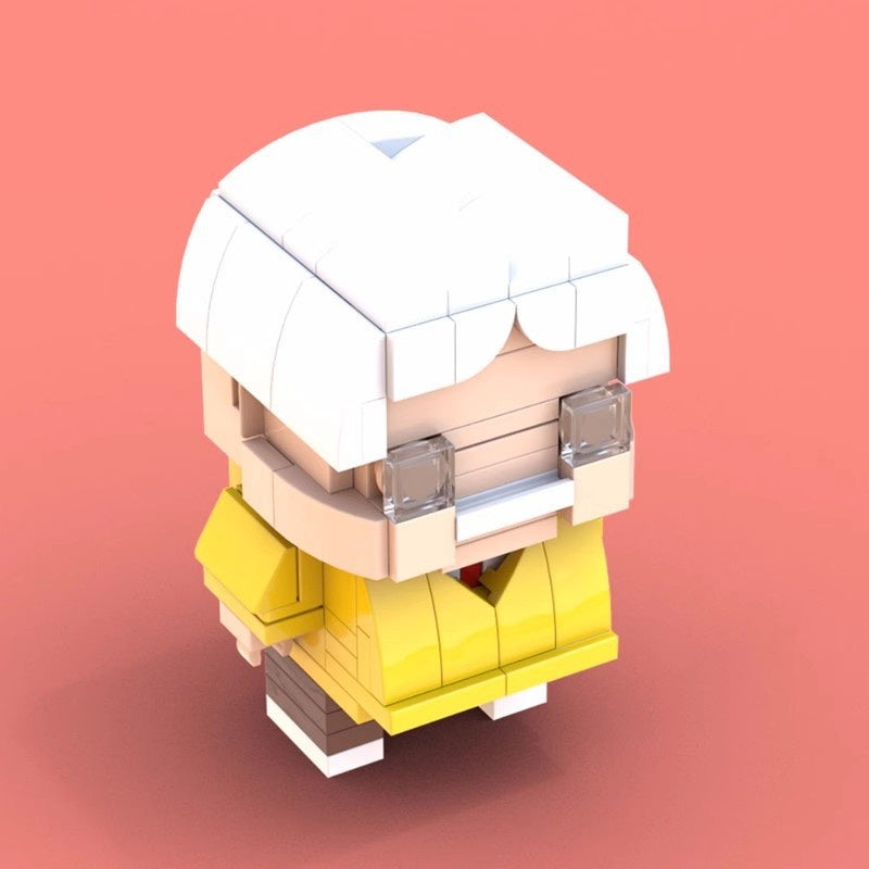 Japanese Basketball Anime Team BrickHeadz Building Kit | LEGO-Compatible MOC - 13