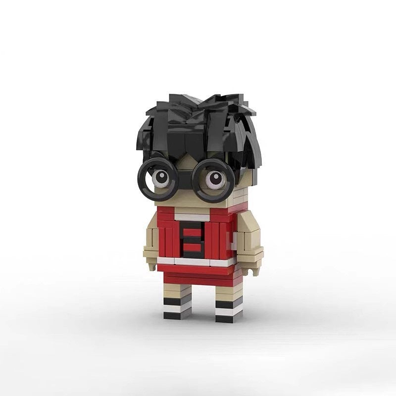 Japanese Basketball Anime Team BrickHeadz Building Kit | LEGO-Compatible MOC - 18